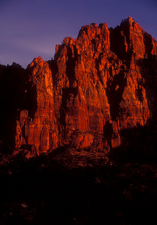 Watchmen Lookout, Zion National Park, Utah, USA